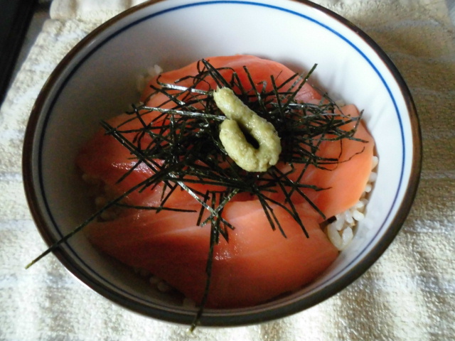 コープ お刺身サーモンレシピ