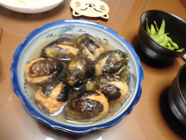 コープおすすめ 茄子 海老 はさみ揚げ
